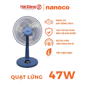 Thông Số Quạt Lửng Cơ Nanoco NLF1623 - 47W