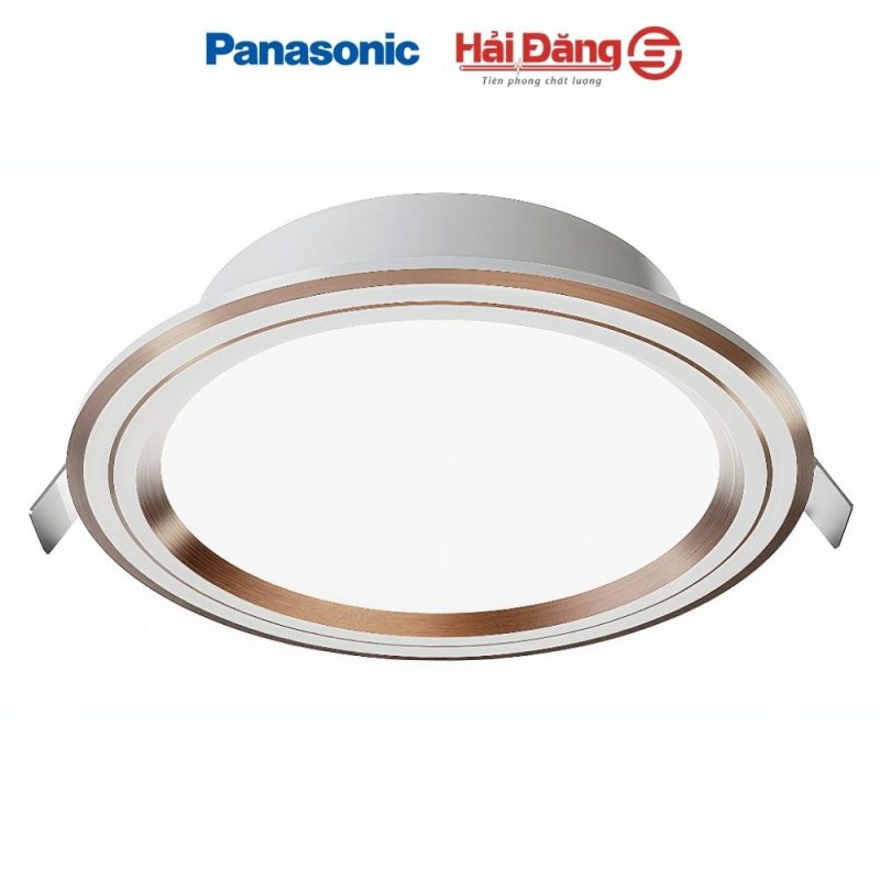 Đèn downlight Panasonic 9W Color Rim đơn sắc viền vàng - Thiết bị điện ...